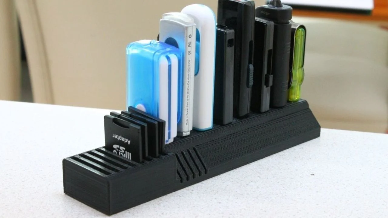 USB & SD Card Holder
